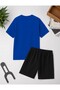 Unisex Bull Printed Design Shorts Set - 2
