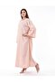 Pink Kaftan with Hand Embroidery - 2
