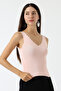 Women's Ladder Collar Knitwear Blouse - 4