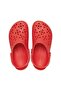 Classic Floral Cut Out Clog t Kids Slippers 210944 -6Zr Red - 4
