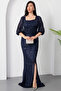 Square Neck Tie Front Slit Dress Ap-3020