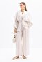 Stone-Waist-Tied Modal Kimono