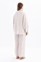 Stone-Waist-Tied Modal Kimono - 4