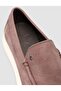 100% Genuine Leather Tan Men's Textured Casual Shoes - 6