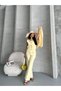 Women's Jacket Vest Palazzo Pants 3-Piece Suit - 3