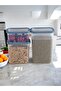 3-Piece Transparent Food and Grain Storage Container Rectangular Detergent Box 1X1100 1X2200 1X3400 - 4