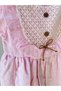 Lace Collar Ruffle Baby Girl Dress 9/24 Months - 5