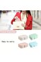 Luxury Rectangular Jewelry Box 3 Compartments Jewelry Organizer Ring Earring Necklace Travel Organizer Blue - 5