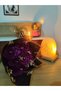 Non-Fading 9-Piece Satin Goncal Purple Rose with Pearl Seeds - 2