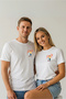 Cartoon Valentine Printed Unisex Lover's Wife, Couple Combination Gift for Wife, Lover T-Shirt/T-Shirt - 2