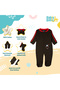 100% Cotton Printed Long Sleeves Jumpsuit/Romper/Sleepsuit for babies - 2