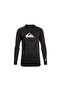 All Time Uv Protection Long Sleeve Children's Swimsuit Eqbwr03213-Black