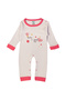 100% Cotton Printed Long Sleeves Jumpsuit/Romper/Sleepsuit for babies - 4