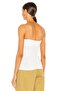 Women's Double Layer Fabric Jersey String Hanging Bluz - 4