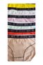 100% Cotton Passion Women's 12-Piece Asorti̇ Kleopatra Bikini Panties (0602) - 5