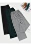 3-Pack Women's Stretch Fabric Comfortable Pants & Sweatpants, Casual Comfortable Homewear Pajamas - 4