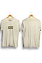 Stop Wars/ Men's Ecru Cream Color T-Shirt / 100% Cotton Premium Quality / Regular Fit - 2