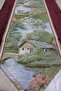 House View Jacquard Woven Tapisserie Decorative Shonil Runner Bordo 30*80 - 3