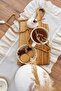 Rufle I Pure Texture Natural Simple & Chic Runner مزين بكشكشة مقاس 40 × 150 سم - 2