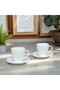 12 Piece Cup & Saucer Set Opal ware - 2