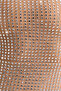 Nude Crystal Cut-Out Maxi Dress - 4