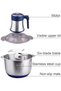 Meat Grinders, 5L 500W Meat Mincer Electric Food Chopper Meat Blenders Meat Grinder Food Chop - 3