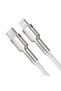 Baseus Cafule Metal charging and data transfer cable, USB Type-C/Lightning, 2m, White - 9