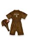 Brown Pilot Costume with Shorts - 2