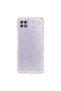 Samsung Galaxy A22 Compatible Transparent Case Transparent Heart 3 Design