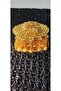 Nurtaki Straw Processing Weave Chain Flower Motif Buckle Wedding Engagement Gold Plated Color Belt - 3