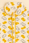 Newborn Baby Kids Duck Patterned 100% Cotton Pajama Set - 2