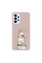 Samsung Galaxy A23 Compatible Transparent Case with Kedişler 1 Design