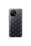 Xiaomi Mi 11 Compatible Transparent Case Transparent Heart 1 Design