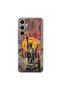 Samsung Galaxy S23 Fe Compatible Transparent Case Aesthetic 3 Design