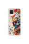 Samsung Galaxy A12 Compatible Transparent Case Graffiti 5 Design