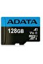 ADATA MicroSDXC Premier Card, 128GB, Class 10, V10, A1 + SD Adapter