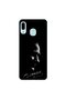 Samsung Galaxy A30 Compatible Transparent Case with Ataturk 1 Design