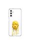 Samsung Galaxy A25 Compatible Transparent Case with Aesthetic Face 6 Design