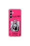 Samsung Galaxy A35 Compatible Transparent Case with Graffiti 1 Design