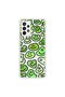 Samsung Galaxy A72 Compatible Transparent Case with Wallpaper 9 Designs