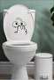 Decorative Cute Fragrance |   Toilet Seat Bathroom Wc Sticker 24X21 cm - 3