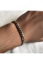 Men's Silver Color Gourmet Chain Bracelet - 2