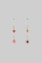 Multi Charml Ring Earring Set - 2