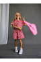 Girl's Cotton Pink Leopard Printed Shorts Set - 3
