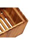 Garden Raised Bed 100x30x25 cm Solid Acacia Wood - 5