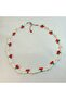 Handmade Trend Cherry Necklace-Jablonex Sand Beads Cherry Necklace-Cherry Pattern 90S Necklace-Cherry Necklace - 6