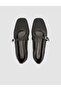Wicker Black Women's Ballerinas - 4