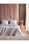Rouge Single 100% Cotton Karde Printed Pique Set - Gray