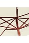 Parasol 300x258 cm Sand White - 6
