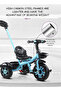 Tricycles for Kids, with Storage Basket, Adjustable Seat and Parent Push Handle - 5
